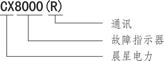 CX8000系列產(chǎn)品型號說明